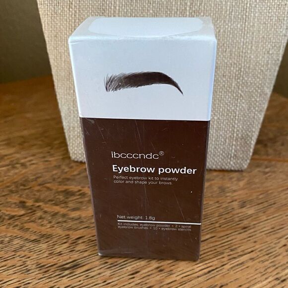 Ibcccndc Eyebrow Stamp Shaping Stencil Kit. Dark Brown. New in Box (NIB)! - Picture 5 of 9